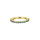 SEGMENTRING Clicker mit echten Swarovski® Kristallen 1.2 x 8 mm | Gold | Blau |