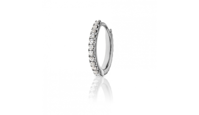 Maria Tash 8mm Diamond Eternity Ring