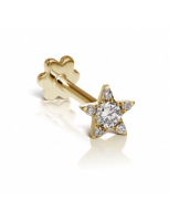 Maria Tash 4.5mm Diamond Star Threaded Stud
