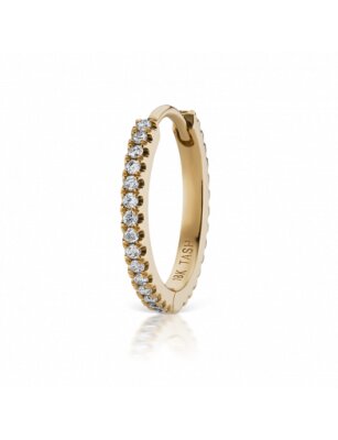 Maria Tash 11mm Diamond Eternity Ring