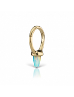 Maria Tash 6,5mm Single Short Opal Spike Clicker