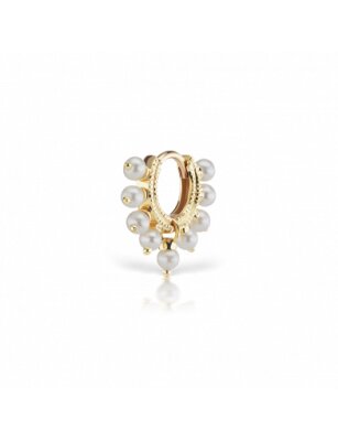 Maria Tash 5mm Pearl Coronet Ring