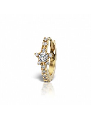Maria Tash 8mm Diamond Star Eternity Ring