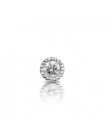 Maria Tash 2mm Scalloped Set Diamond Earstud