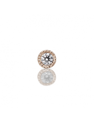 Maria Tash 1,5mm Scalloped Set Diamond Earstud