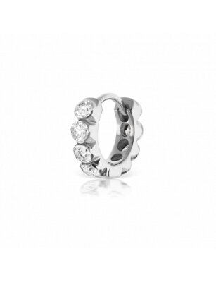 Maria Tash 6,5mm Invisible Set Large Diamond Eternity Ring