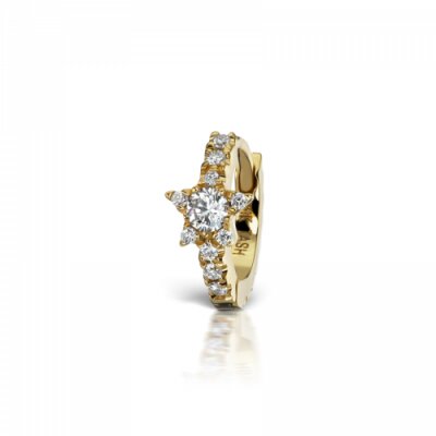 Maria Tash 6,5mm Diamond Star Eternity Ring