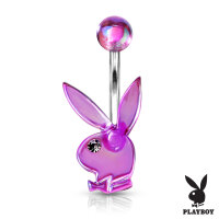 Bauchnabelpiercing "Acrylic Playboy Bunny"