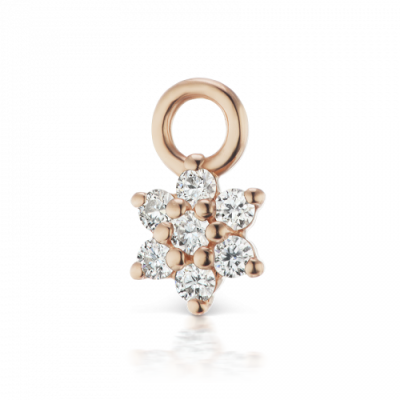 Maria Tash 4,5mm Diamond Flower Charm