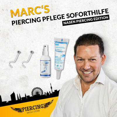 Marcs Piercing Pflege Soforthilfe Nase