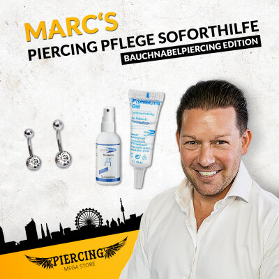 Marcs Piercing Pflege Soforthilfe Bauchnabel