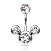 Bauchnabelpiercing  Crystal Mickey Mouse