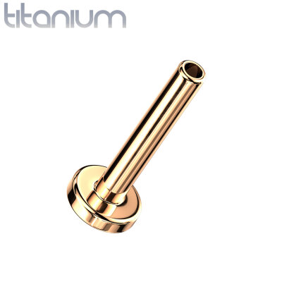 Titan Labret Flat Back Stud Pin