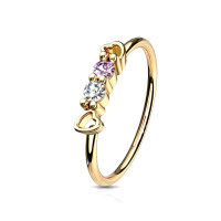 OFFENER RING PRINCESS HEART