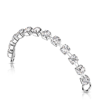 Piercing Crystal Connecting Chain