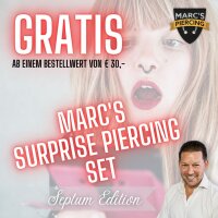 Marcs Surprise Septum Piercing Set
