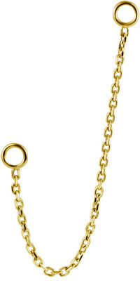 18K Gold Connecting Chain