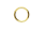Segment Ring Clicker aus 18 K Gold