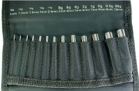 Dehnbesteck Typ 1 - 13-teiliges Set von 1,0mm bis 10mm